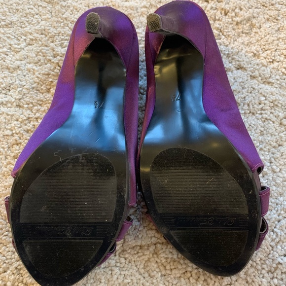 Purple Lulu Townsend Heels - Size 7.5 - Picture 3 of 3